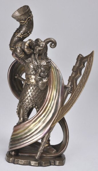 Heimdall Sculpture Norse Mythology